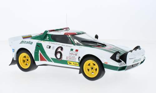 Ixo Models : Lancia Stratos HF │No.6 Alitalia Rallye WM, Rallye Monte Carlo B.Waldegard/H.Thorszelius, - 1976