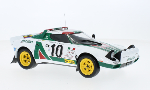 Ixo Models : Lancia Stratos HF │ No.10 Alitalia, Rallye WM, Rallye Monte Carlo 1976 - S.Munari/S.Maiga