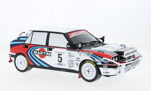 Ixo Models : Lancia Delta Integrale 16V │ No.5, Martini Lancia Rallye WM Safari Rally, J.Kankkunen/J.Piironen - 1990