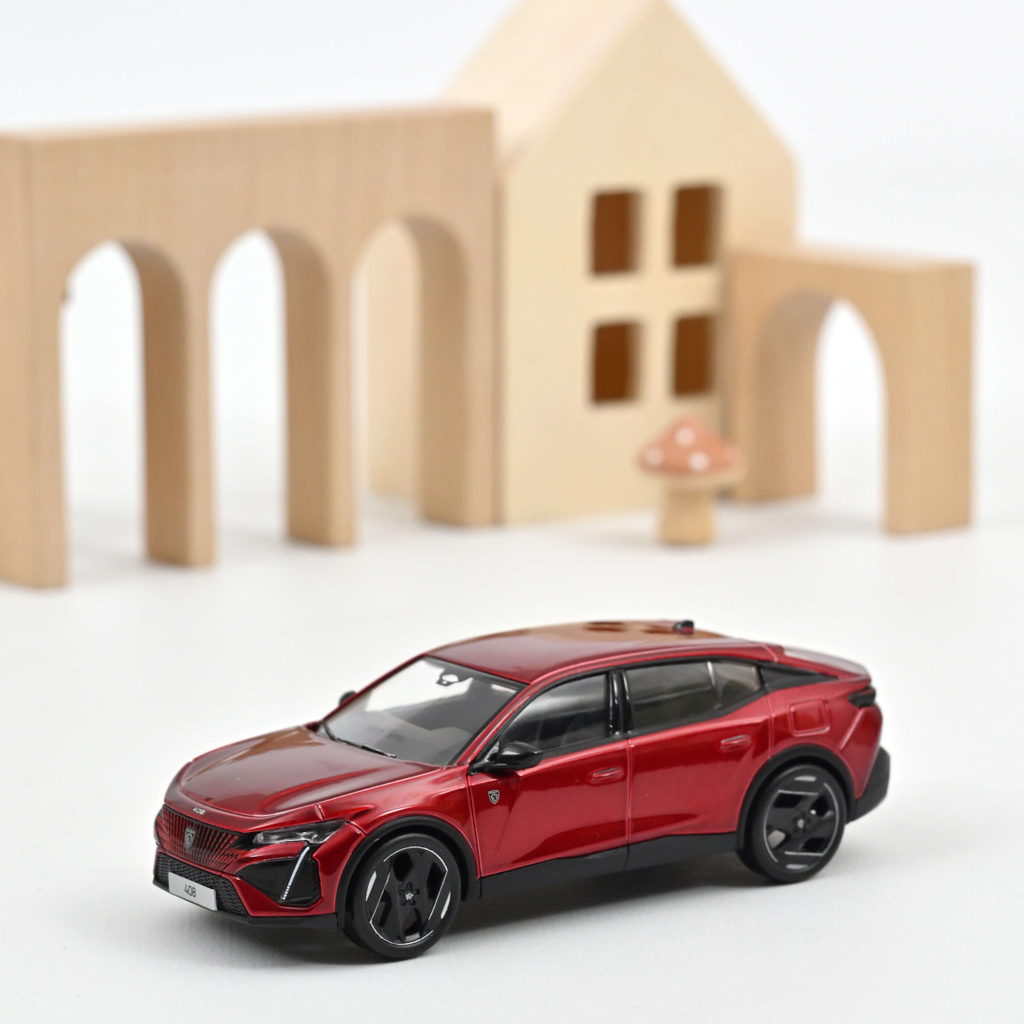 Norev : Peugeot 408 GT │ 2023 Rouge Elixir