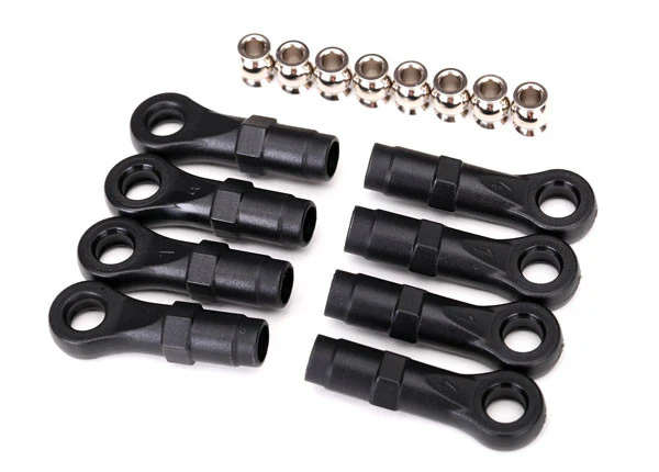 Traxxas : Embouts de bielle étendues 4 standard - 4 angle