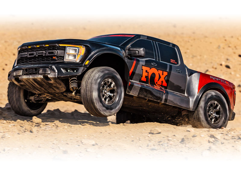 Traxxas : Ford Raptor Fox Edition / Velineon 4x4 Brushless 