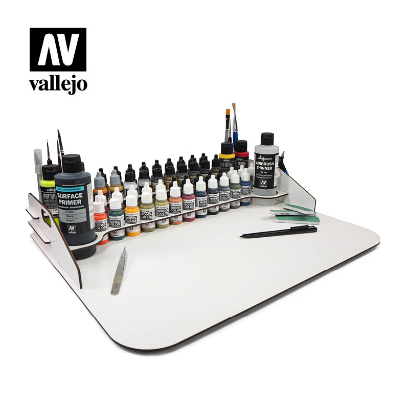 Vallejo : Paint display and work station (50 x 37cm)