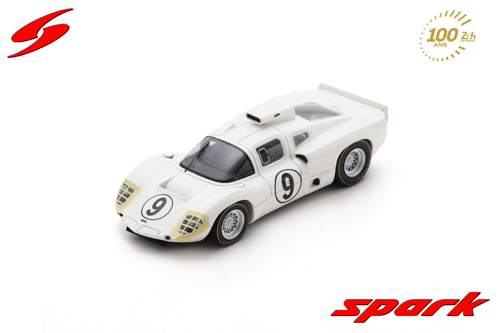 Sparkmodel : Chaparral 2D No.9 24H Le Mans 1966
P. Hill - J. Bonnier