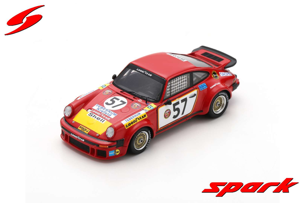 Spark model : Porsche 934 No.57 24H Le Mans 1976
T. Schenken - T. Hezemans