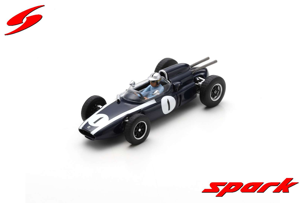 Spark model : Cooper T58 No.1 German GP 1961
Jack Brabham