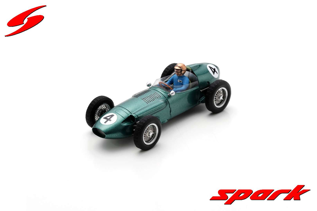 Spark model : Aston Martin DBR4 No.4 British GP 1959 Carroll Shelby