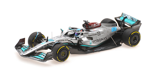 Minichamps : MERCEDES-AMG PETRONAS FORMULA ONE TEAM F1 W13 E PERFORMANCE – G. RUSSELL – 3RD HUNGARIAN GP 2022