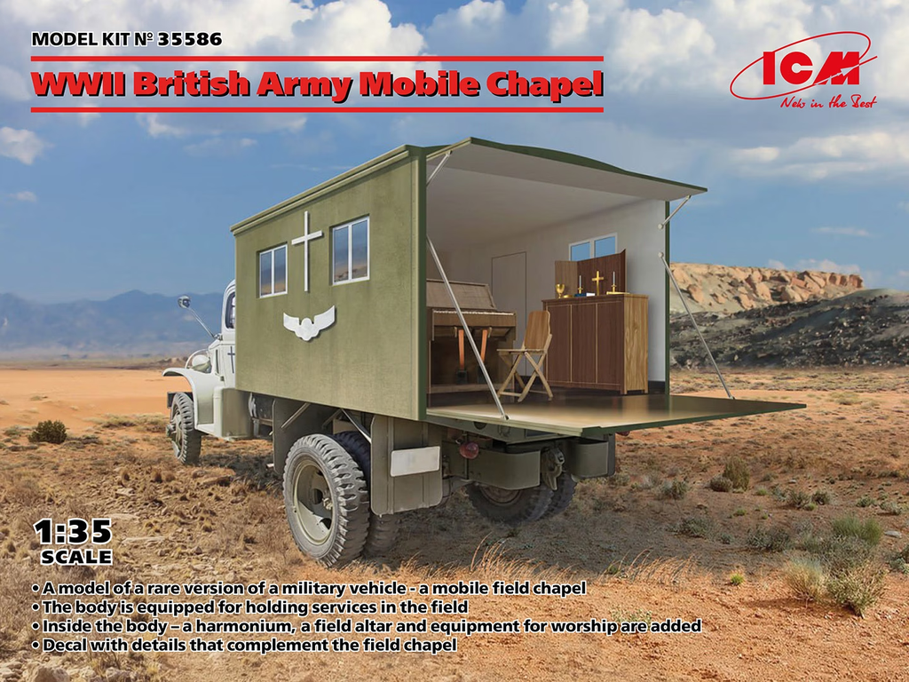 ICM : WWII British Army Mobile Chapel