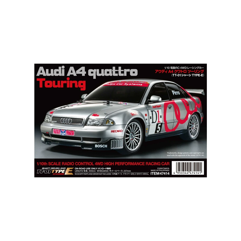 Tamiya : TT-01E │ Audi A4 quattro Touring