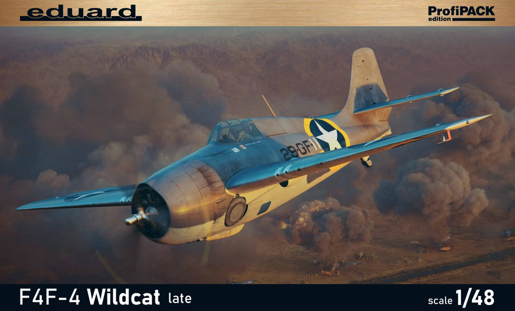 Eduard : F4F-4 Wildcat Late │ ProfiPACK Edition