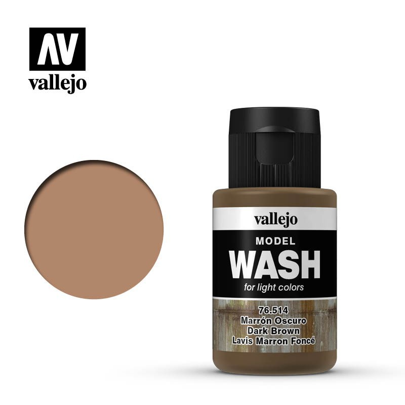 Vallejo : Dark Brown │ Wash FX 