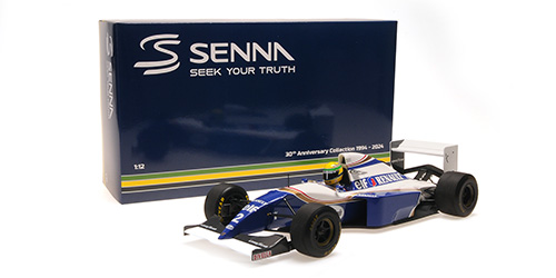 Minichamps : Williams Renault FW16 n°2 Ayrton Senna San Marino 1994 – DIRTY VERSION