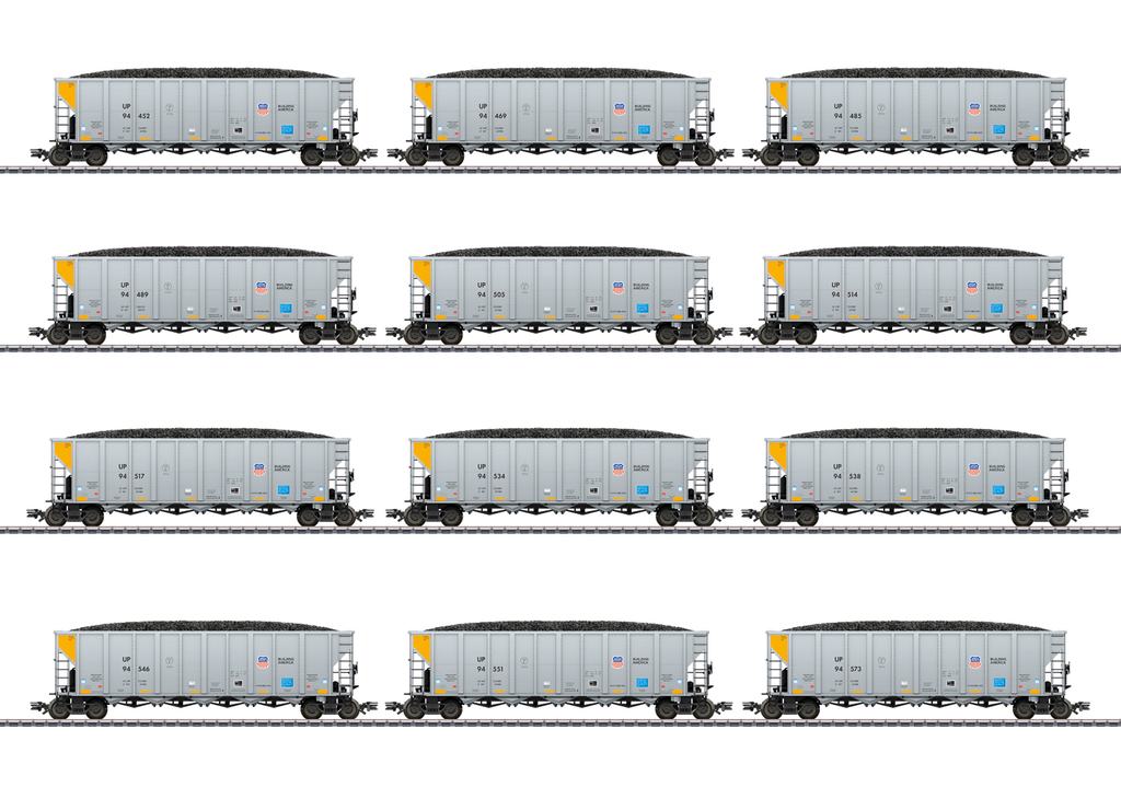 Marklin 45665 : Hopper Car UP USA (12 pcs)