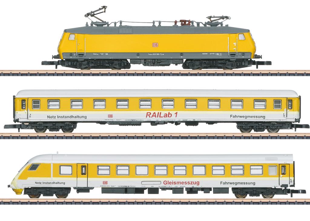 Marklin : Locomotive électrique BR120 et 2 voitures " DB Network"