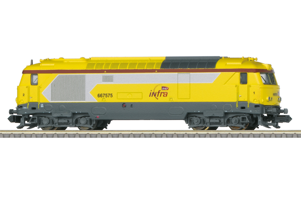 Minitrix : Locomotive Diesel 67400 Intra 