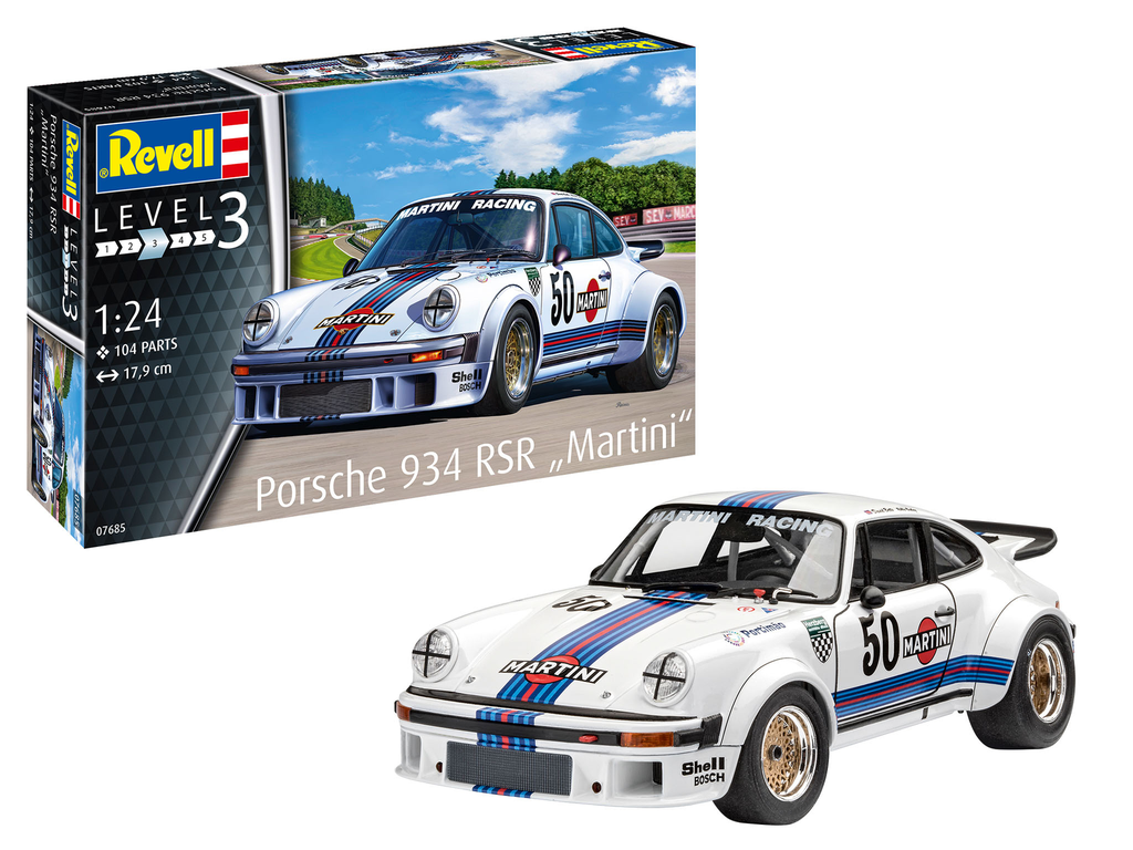 Revell : Porsche 934 RSR Martini