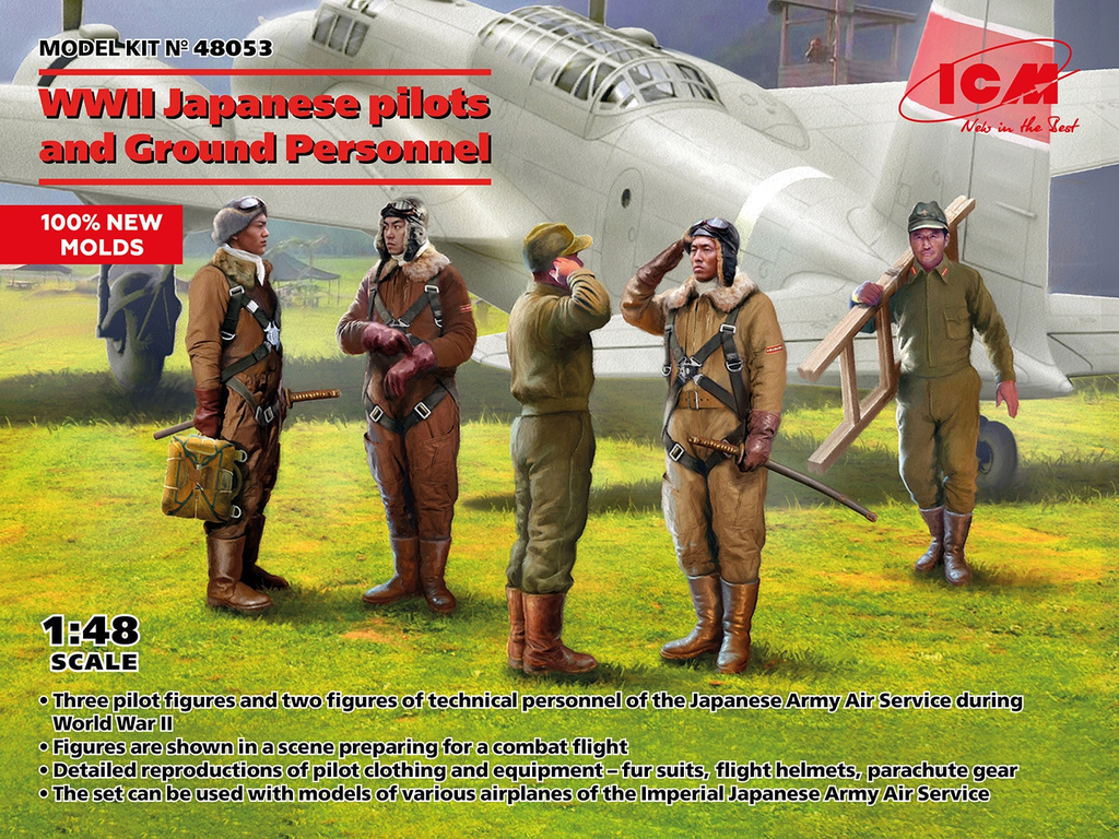 ICM : WWII Japanese pilots and Ground Personnel