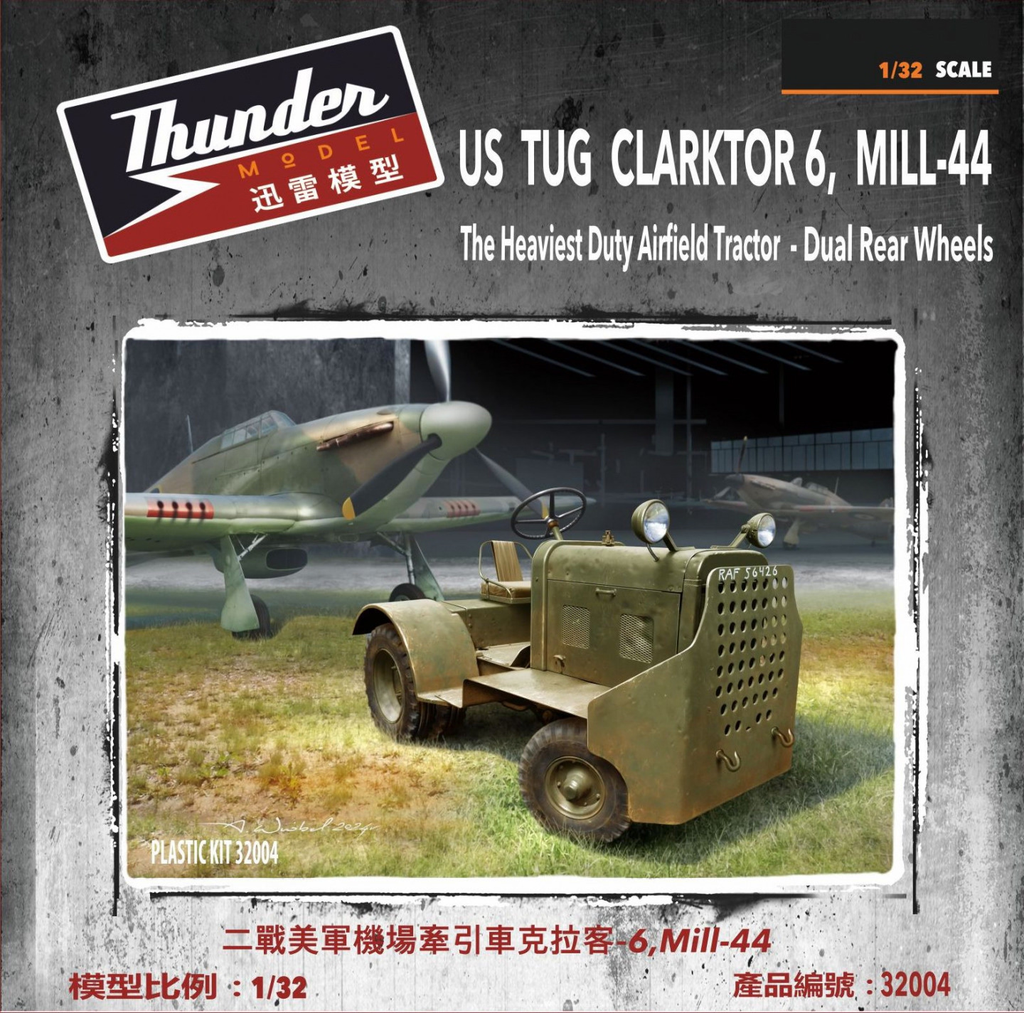 Thunder : US Tug Clarktor 6 Mill-44 │ The Heaviest Airfield Tractor