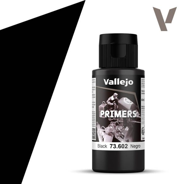 Vallejo : Primer Noire Acrylique 60ml