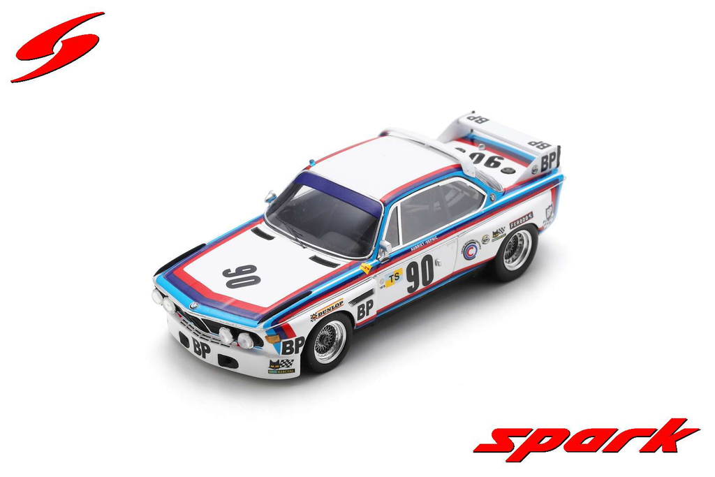 Spark model : BMW 3.0 CSL No.90 24H Le Mans 1975
J-C. Aubriet - "Depnic"