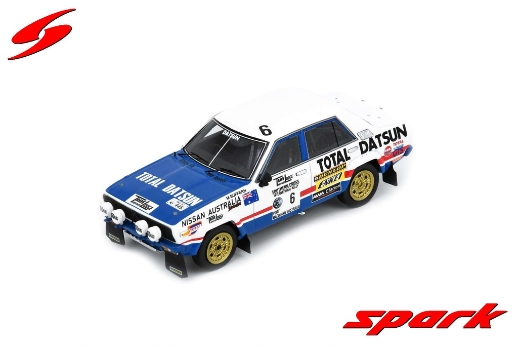 Spark model : Datsun Stanza No.6 Winner Southern Cross Rally 1978 G. Fury - M. Suffern