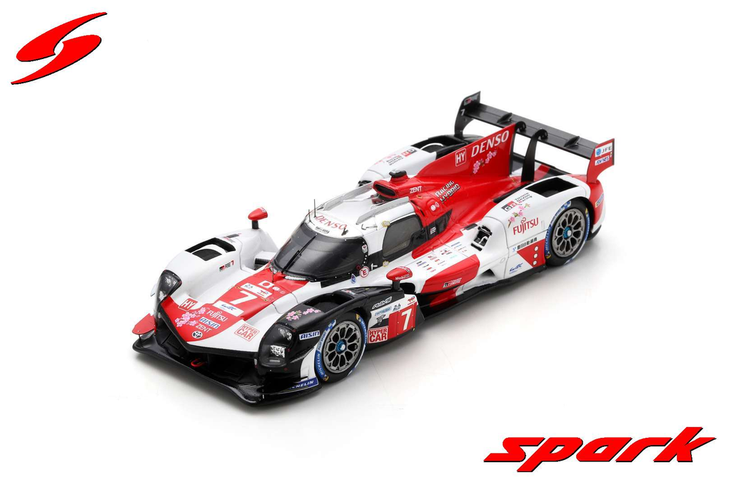 Spark model : Toyota GR010 - Hybrid No.7 TOYOTA GAZOO RACING Le Mans 24H 2023
M. Conway - K. Kobayashi - J-M. Lopez