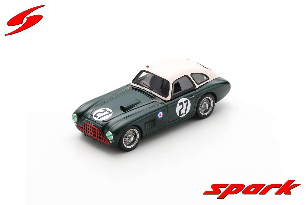 Spark model : Aston Martin DB3 No.27 24H Le Mans 1952 R. Parnell - E. Thompson