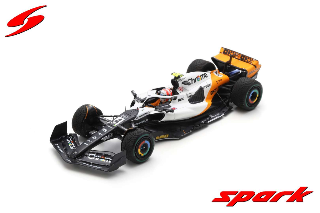 Spark model : McLaren MCL60 No.4 McLaren
9th Monaco GP 2023 Lando Norris