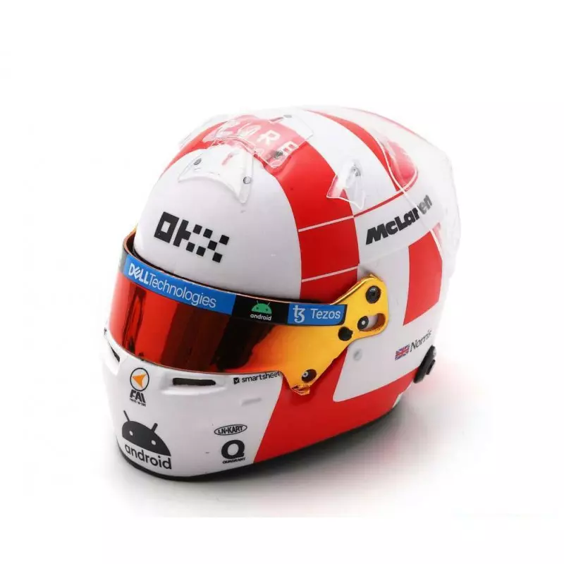 Spark model : Casque F1 Mclaren Lando Noris Monaco 2023