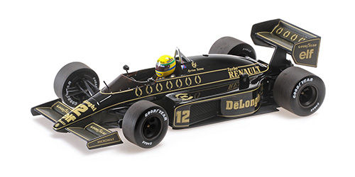 Minichamps : Lotus Renault 98T n°12 Ayrton Senna 1986