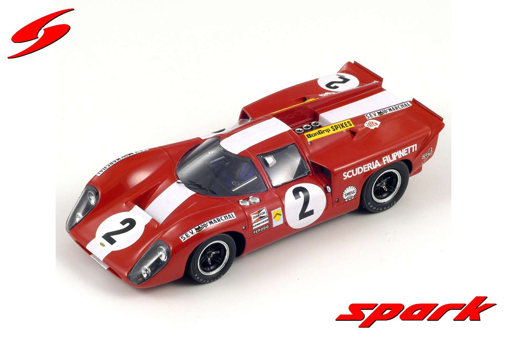 Spark model : Lola T70 Mk3B No.2 24H Le Mans 1969
J. Bonnier - M. Gregory