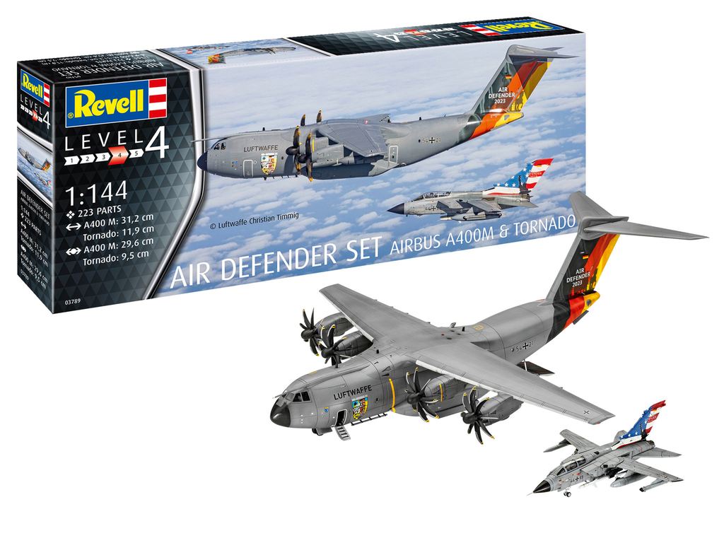 Revell : Airbus A400m & Tornado │ Défenseur de l’air 