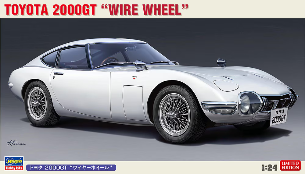 Hasegawa : Toyota 2000GT "Wire Wheel"