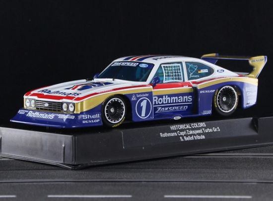 SIDEWAYS : Ford Capri Zakspeed GR.5 Rothmans n°1 S. Bellof Tribute