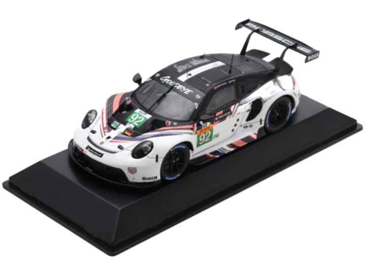 Spark model : Porsche 911 RSR Goodbye n°92 Estre - Christensen 2022