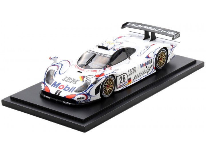 Spark model : Porsche 911 GT1 Winner Le Mans 1998 Ortelli-Dalmas-Aiello