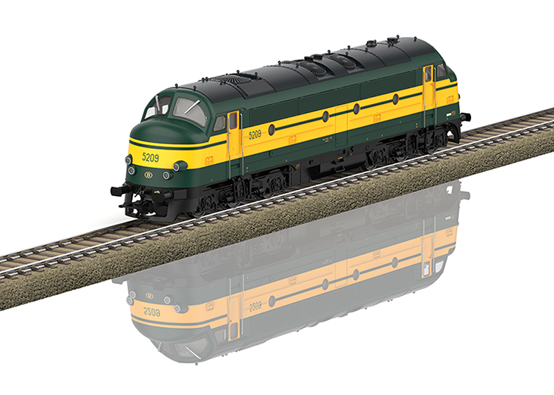 Trix : Locomotive Diesel 5209 SNCB-NMBS DCC Sound