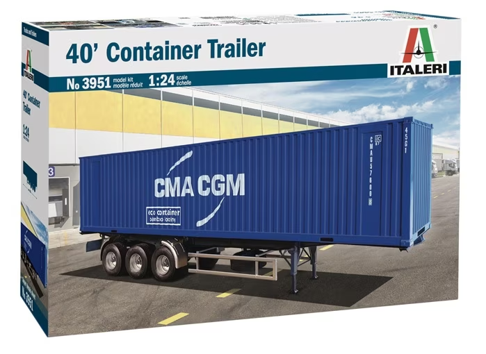 Italeri : 40' Container Trailer 