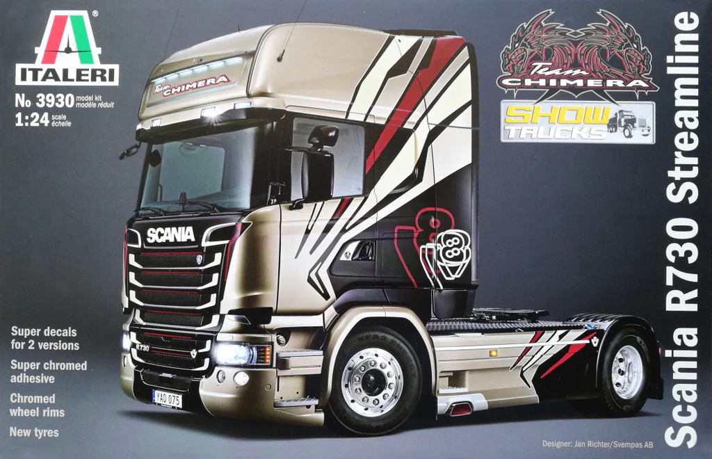 Italeri : Scania R730 Streamline │ Team Chimera 