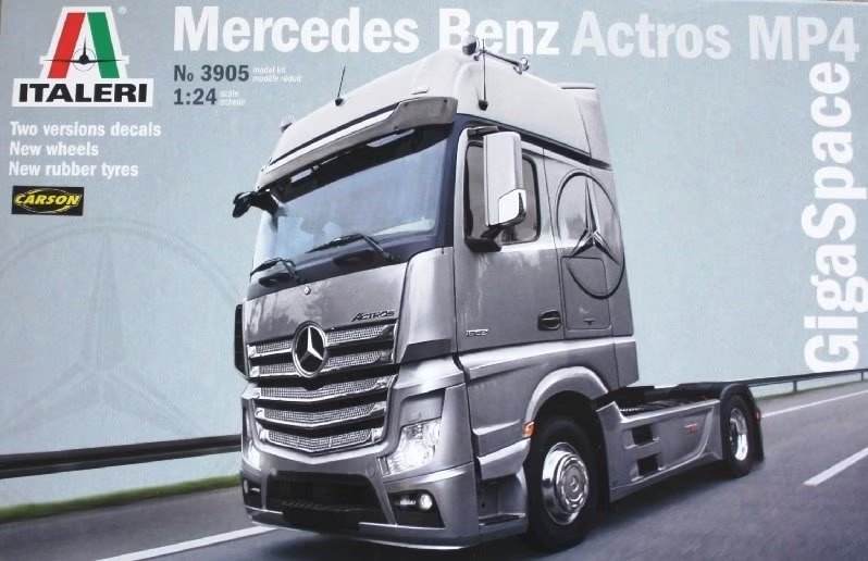 Italeri :  Mercedes Benz Actros MP4 GigaSpace