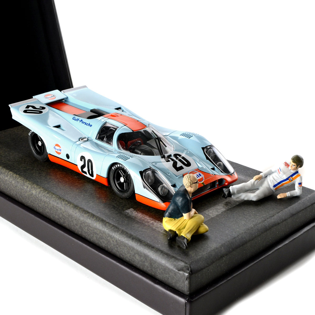 FLY : Porsche 917k Gulf N°20 Making of Le Mans Steve Mcqueen 