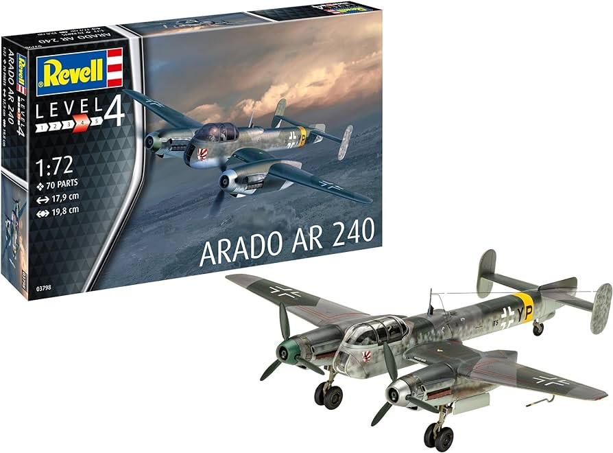 Revell : Arado AR240 Bimoteur Allemand