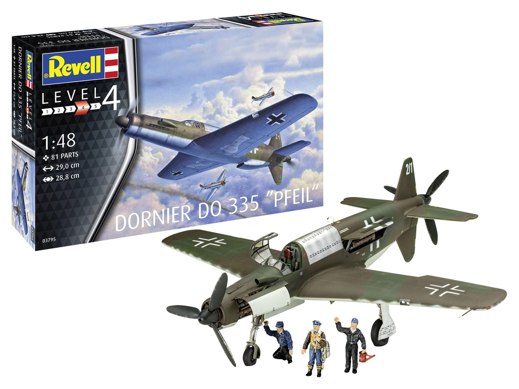 Revell : Dornier DO335 Pfeil