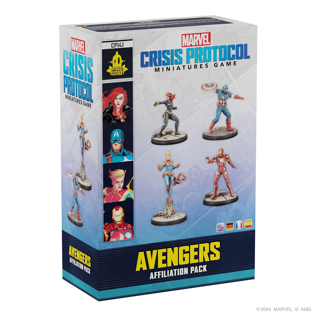 Marvel Crisis Protocol : Avengers │ Affiliation Pack