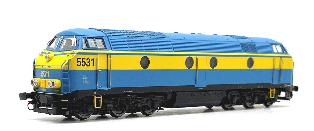 B-models : Locomotive Diesel Bleue 5531 SNCB-NMBS