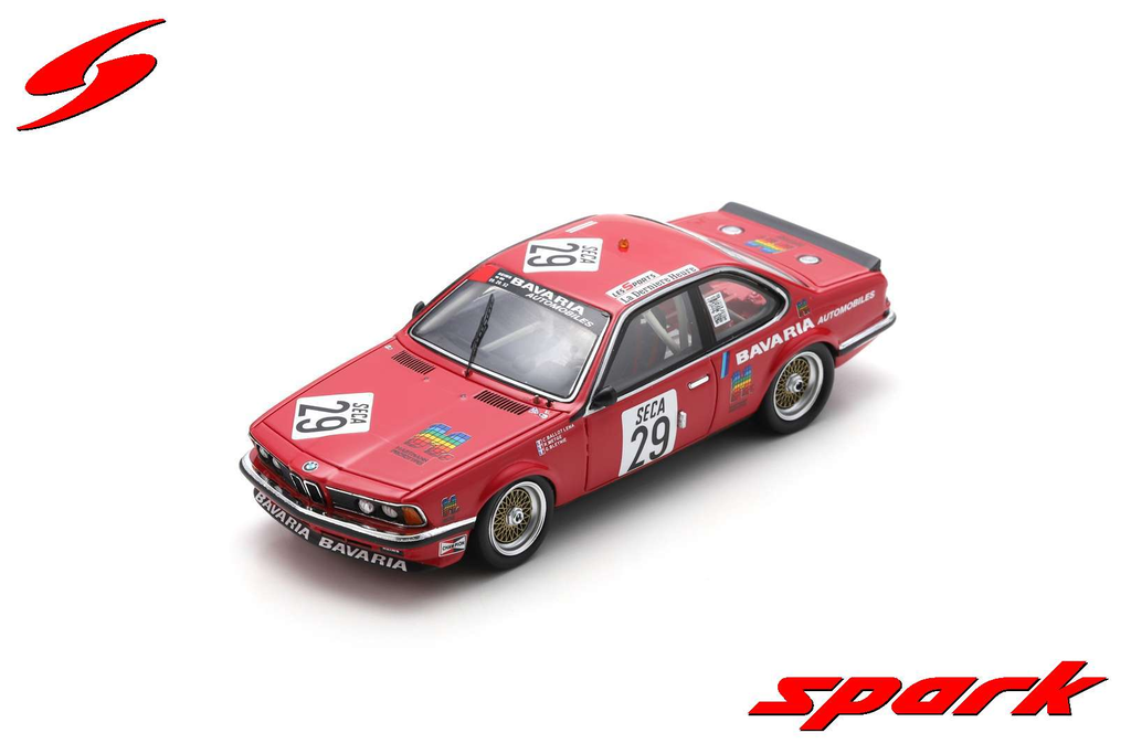 BMW 635 Csi │ No.29 Bavaria Automobiles
24H Spa 1984 - C.Ballot Lena - G.Bleynie - R.Metge