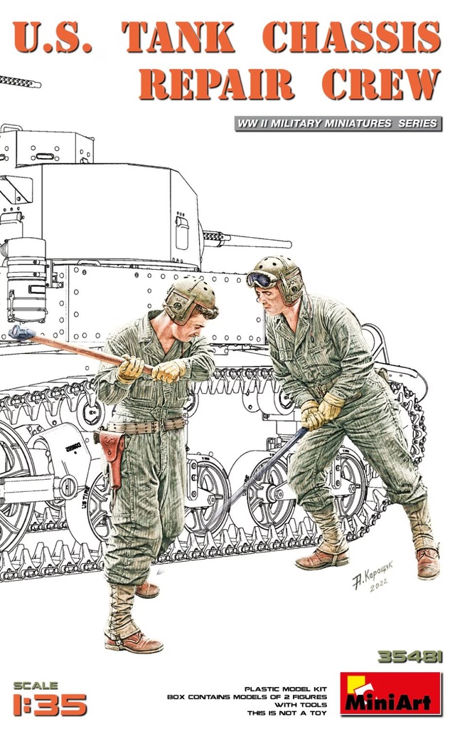 MiniArt : US Tank Chassis Repair Crew