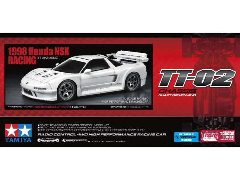 Tamiya : TT-02 │ Honda NSX Racing 1998