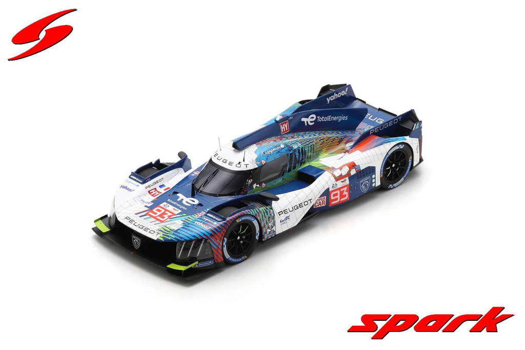 Spark : Peugeot 9X8 No.93 PEUGEOT TOTALENERGIES │ 8th Le Mans 24H 2023 - P. di Resta - M.Jensen - J-E.Vergne